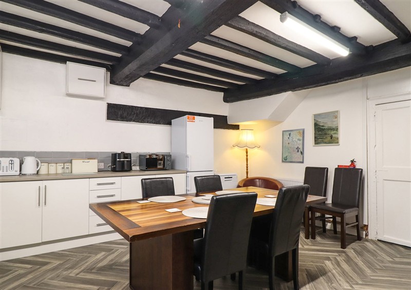 This is the kitchen at Plas Yn Bonwm, Corwen