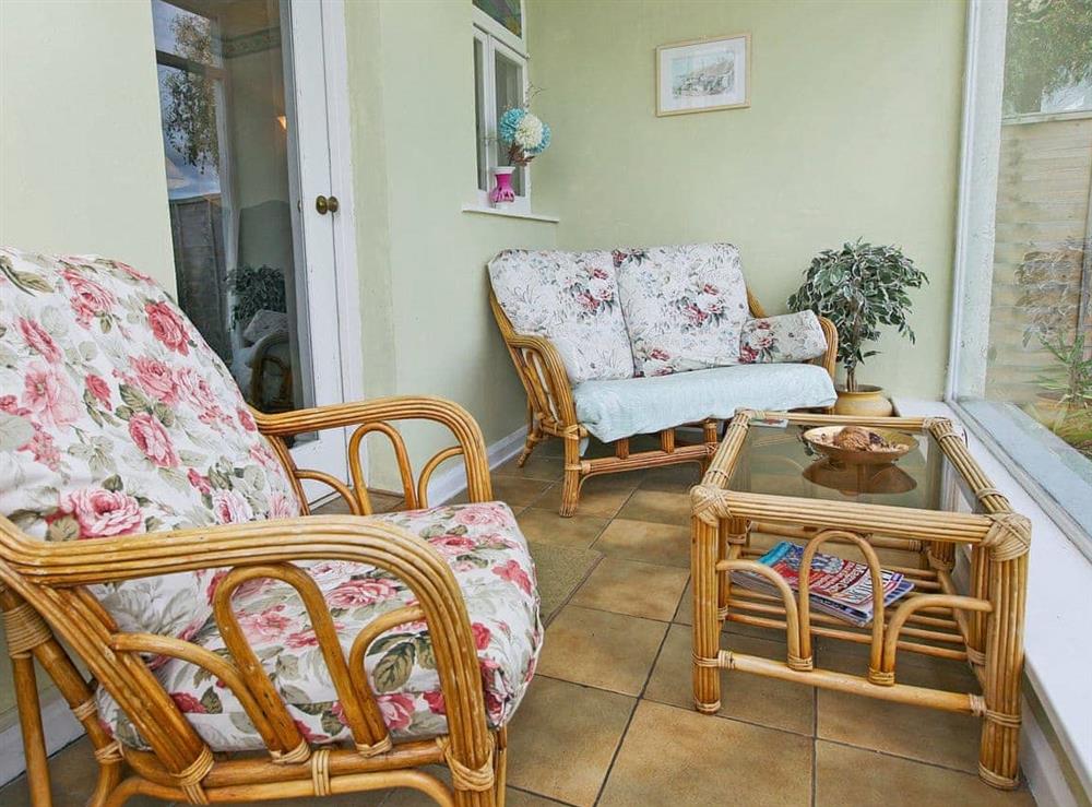 Relaxing sun room at Pleasant Maris in East Ogwell, near Newton Abbot, Devon