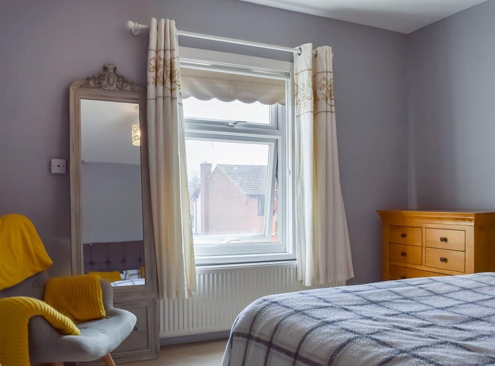 Double bedroom at Pleasant Place in Kegworth, Leicestershire
