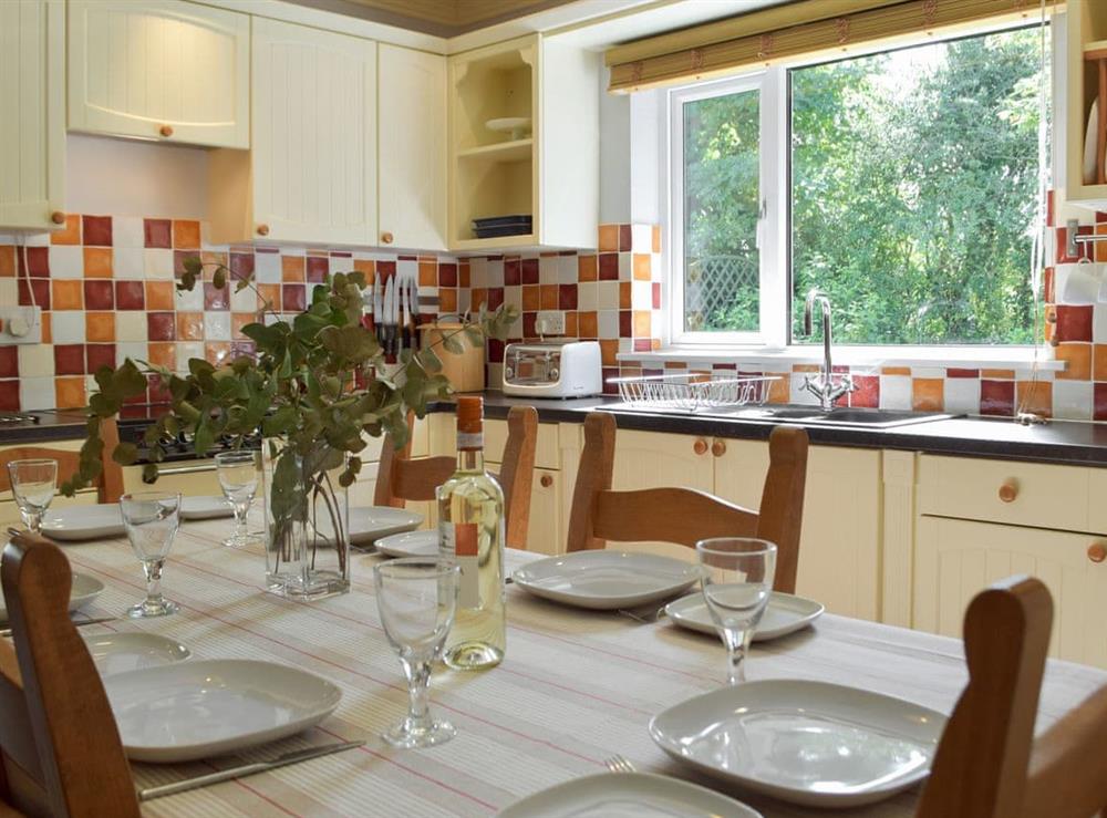 Kitchen/diner at Pleasant Valley in St Florence, Pembrokeshire, Dyfed