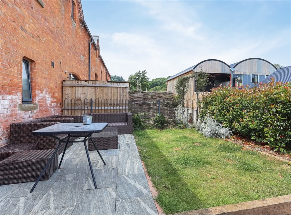 Outdoor area at Plough Share in Gloucester, Gloucestershire