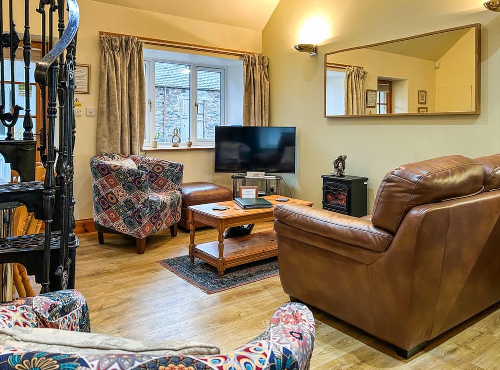 Living area at Ploughmans Rest in Peebles, Peebleshire