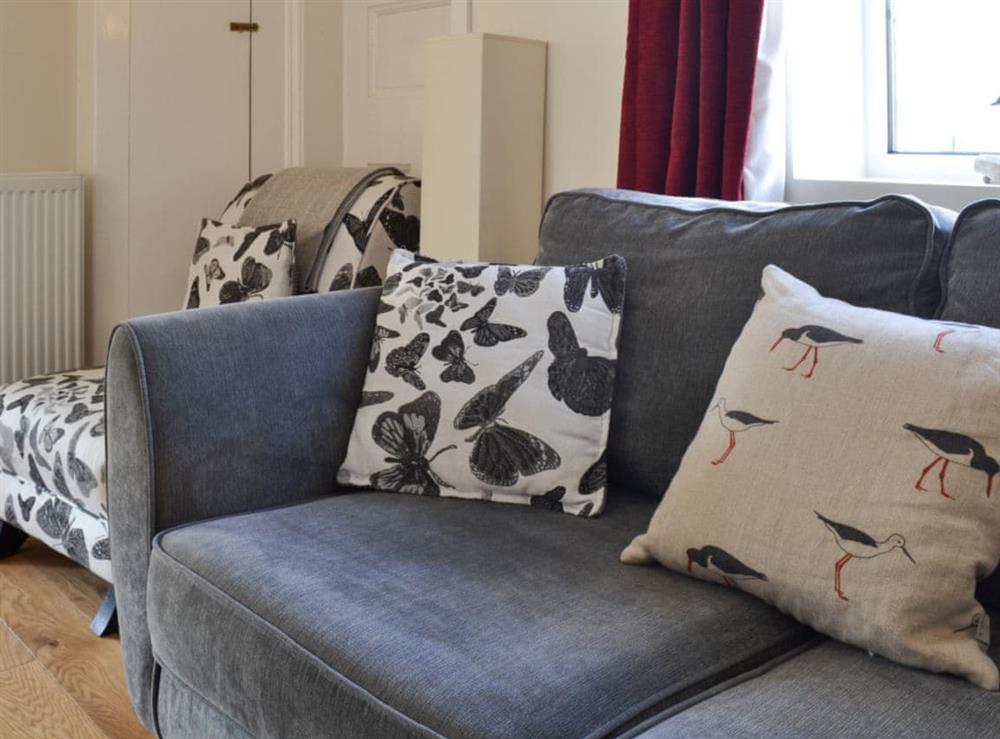 Cosy living room at Plover Cottage in Milford on Sea, Hampshire