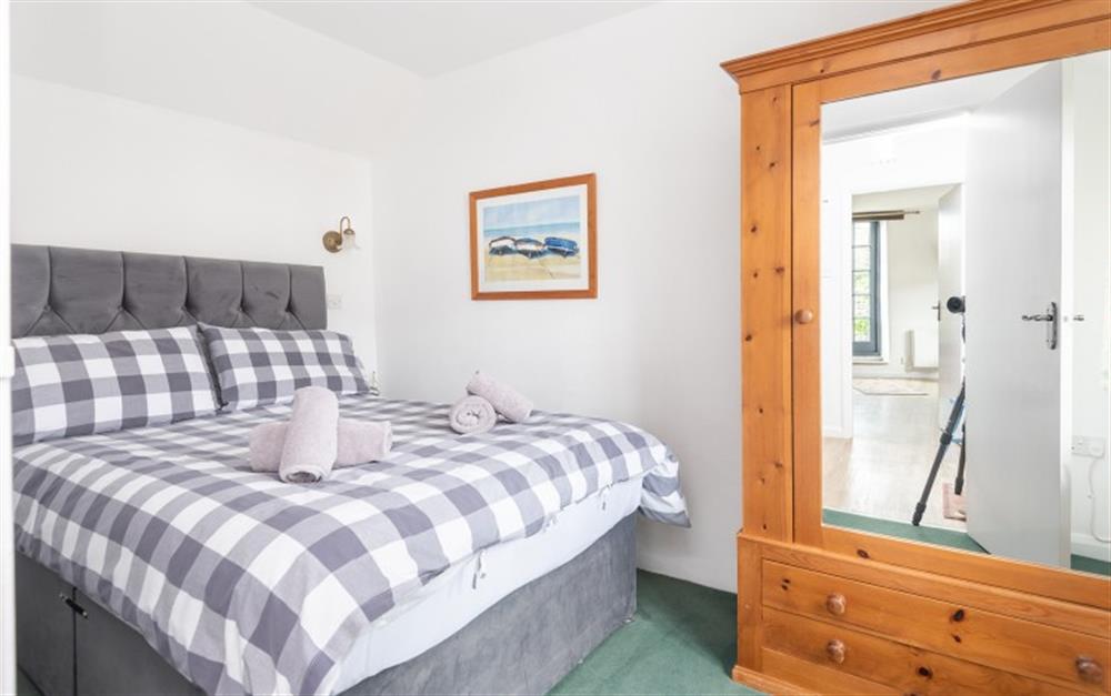 Double bedroom at Plover Cottage in Tintagel