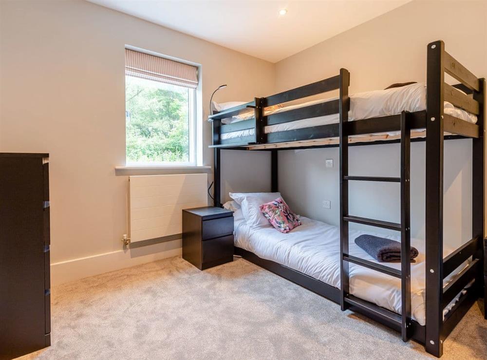 Bunk bedroom at Plovers Nest at Lower Mill in Lower Mill Estate near Cirencester, Gloucestershire