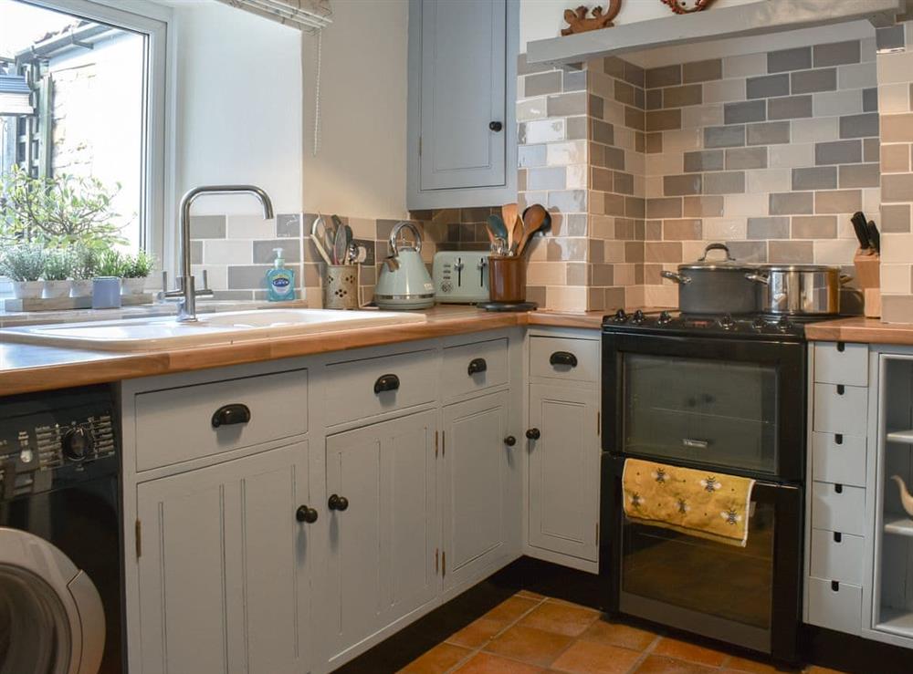 Kitchen at Plum Cottage in Castle Cary, Somerset