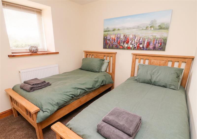 This is a bedroom at Plum Cottage, Knaresborough