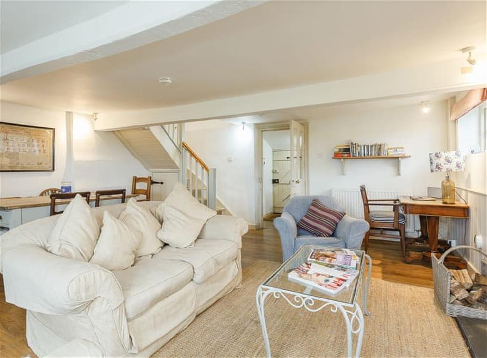 Living room at Plum Cottage in Wimborne, Dorset