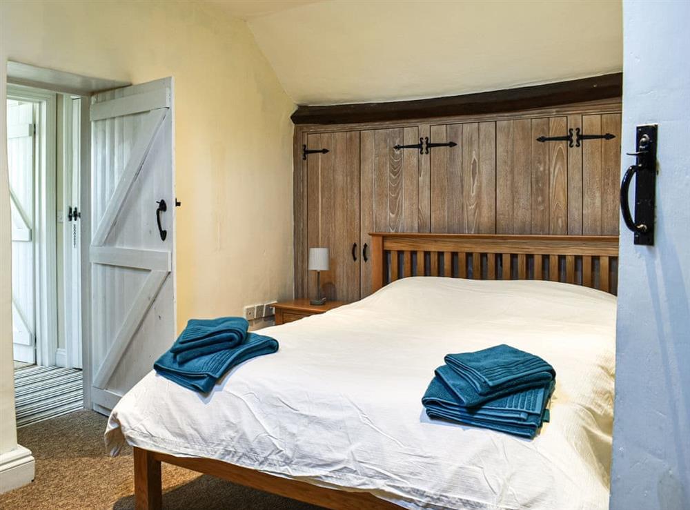 Double bedroom at Plum Tree Cottage in Trent, near Sherborne, Dorset
