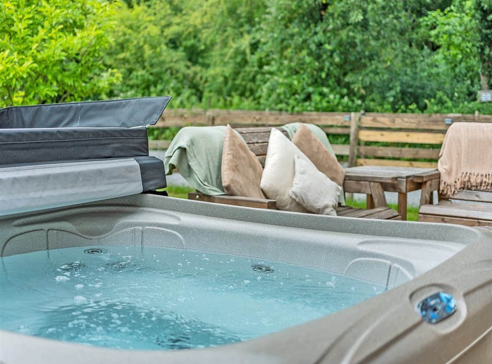 Hot tub at Plumtree in Blandford Forum, Dorset
