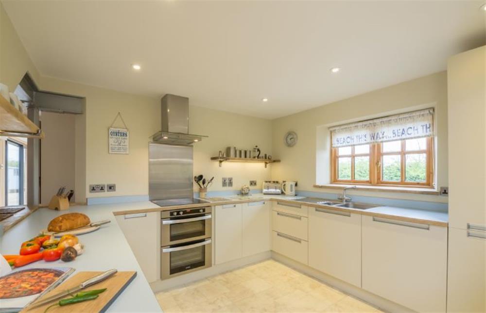 Ground floor: Modern fitted Kitchen at Plumtrees, Thornham near Hunstanton