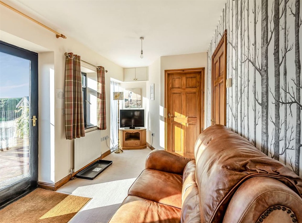 Living room at Juice Trump, 