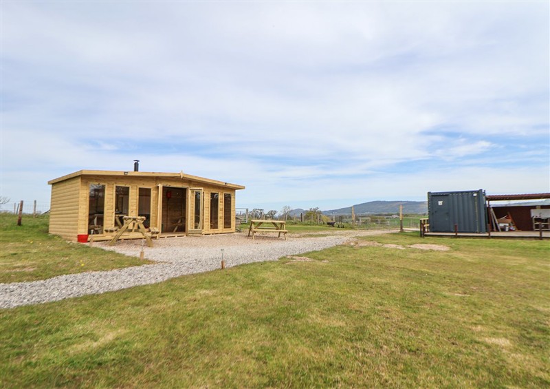 Outside at Pod 4, St Asaph