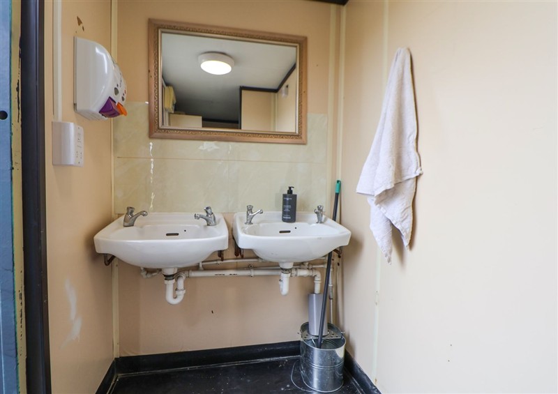 This is the bathroom at Pod 4, St Asaph