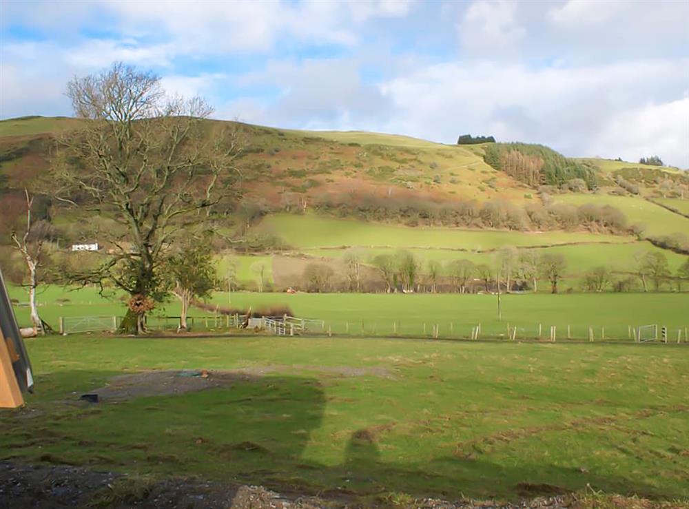 View at Pod at Y Gadlas in Hirnant, Powys
