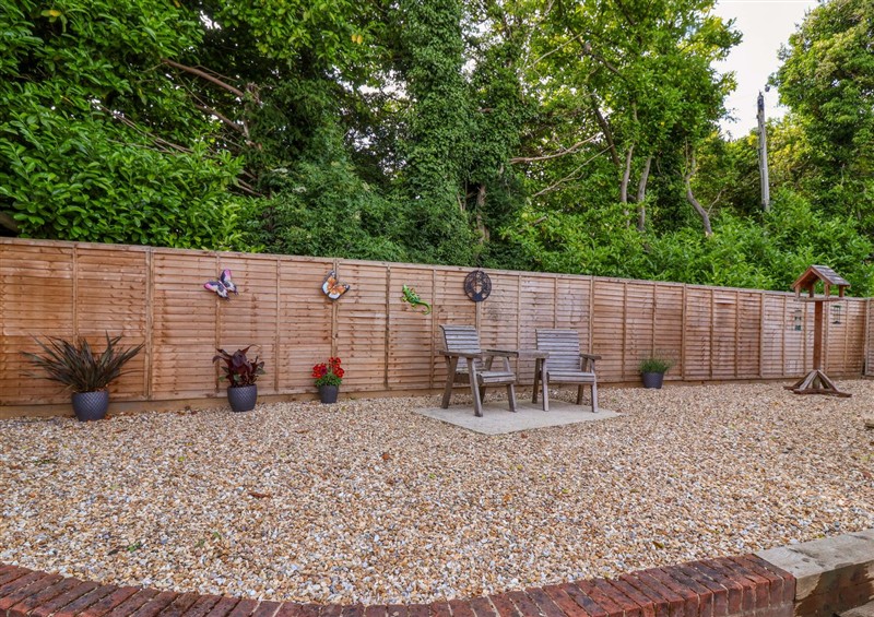 The garden in Poddington Cottage at Poddington Cottage, Bishopstone near Salisbury