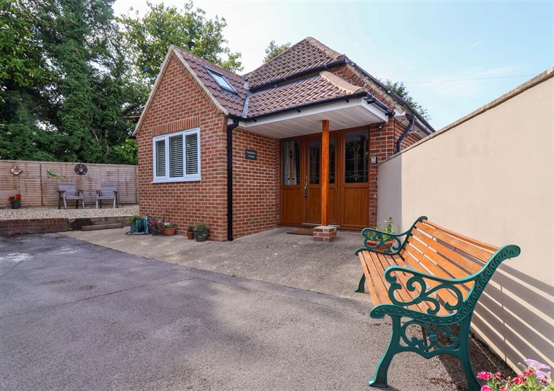 The setting of Poddington Cottage at Poddington Cottage, Bishopstone near Salisbury