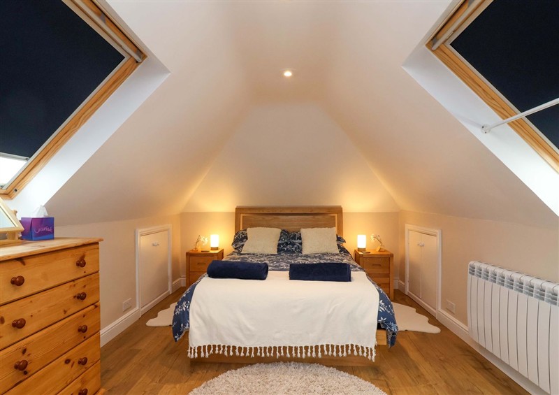 This is a bedroom at Poddington Cottage, Bishopstone near Salisbury