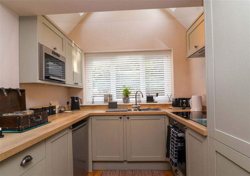 This is the kitchen at Poddington Cottage, Bishopstone near Salisbury