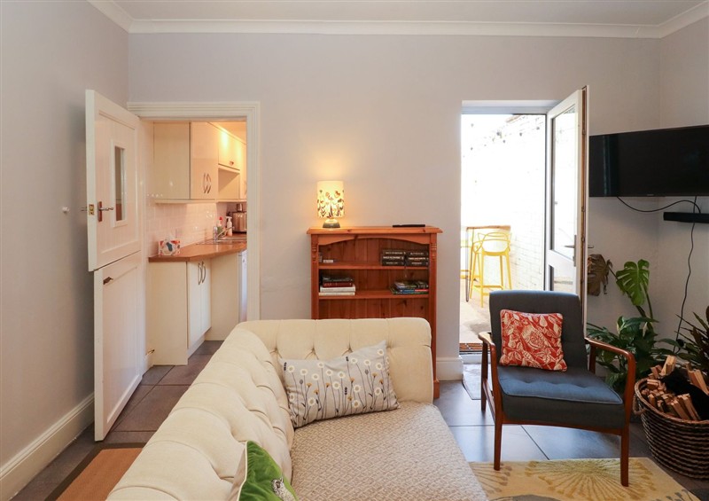 The living area at Poets Retreat, Cockermouth