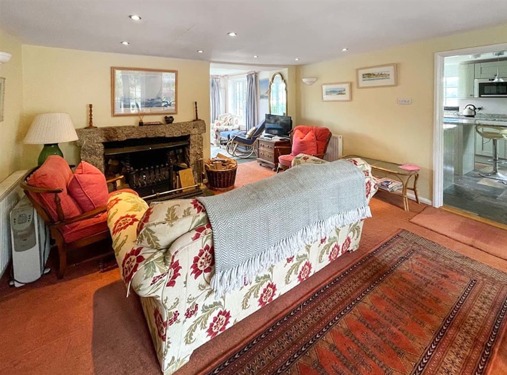 Living area (photo 2) at Point House in St Just in Roseland, Cornwall