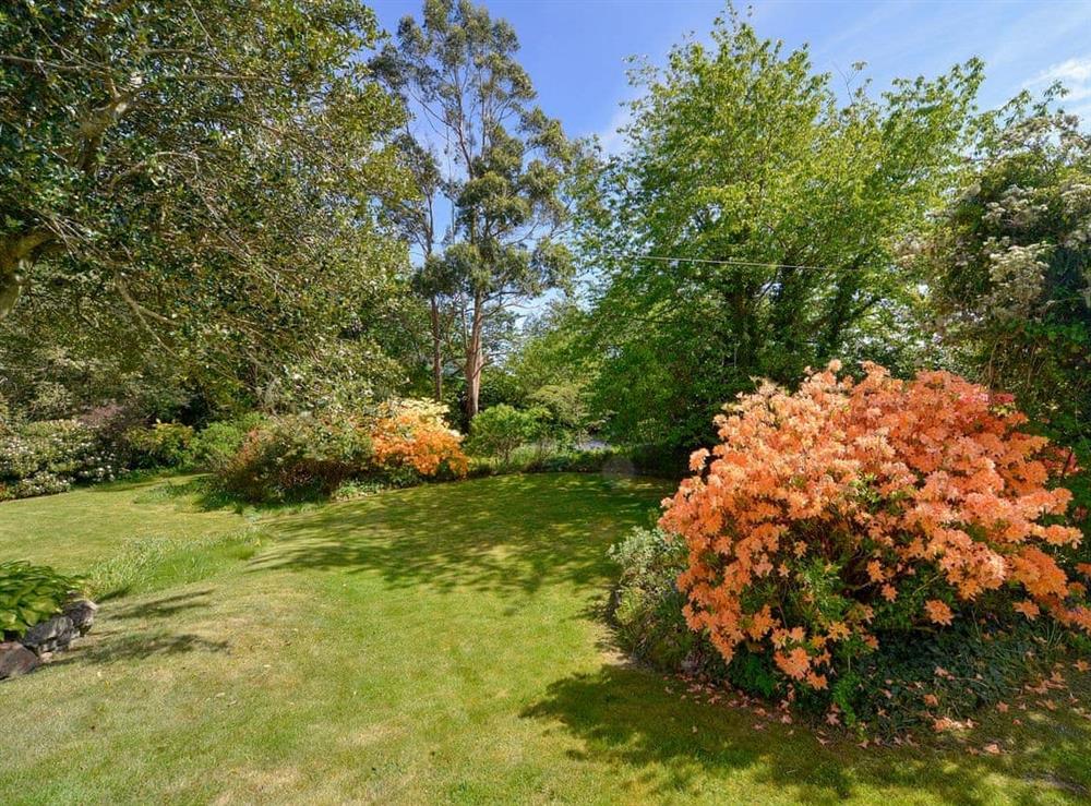 Delightful garden at Point Park in Taynuilt, Argyll., Great Britain