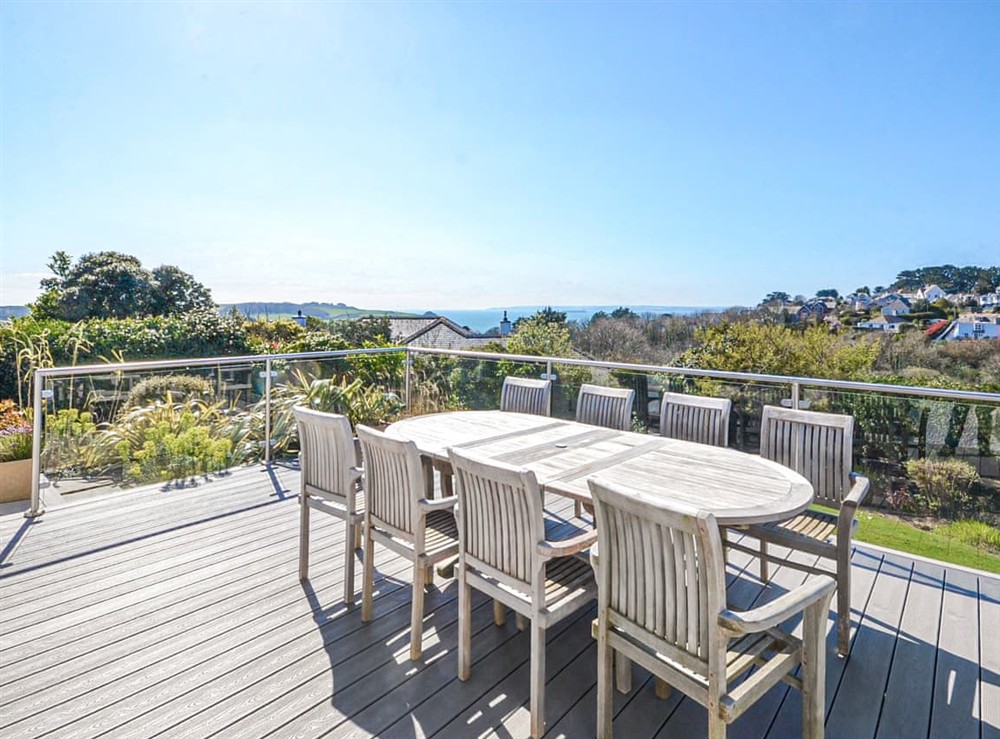 Decking (photo 2) at Poldhu in St Mawes, Cornwall