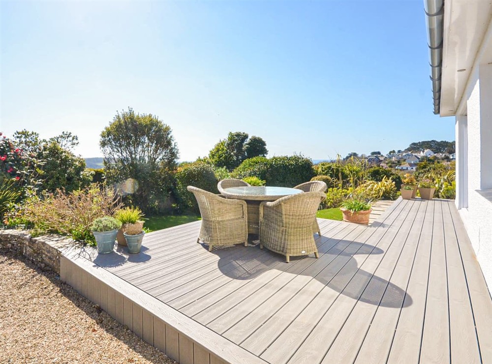 Decking (photo 3) at Poldhu in St Mawes, Cornwall