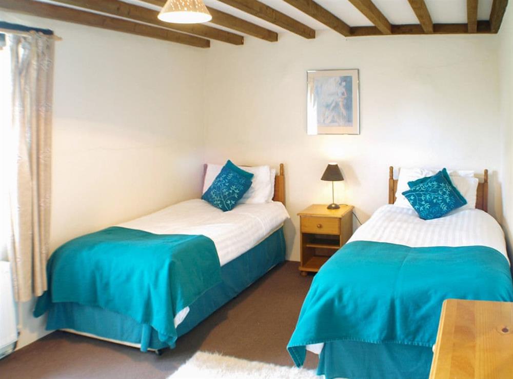Twin bedroom at Shires Rest, 