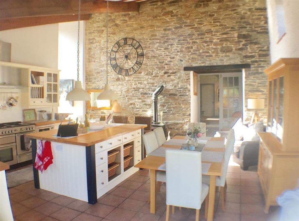 Fantastic, well equipped kitchen/ dining room at The Old Farmhouse, 