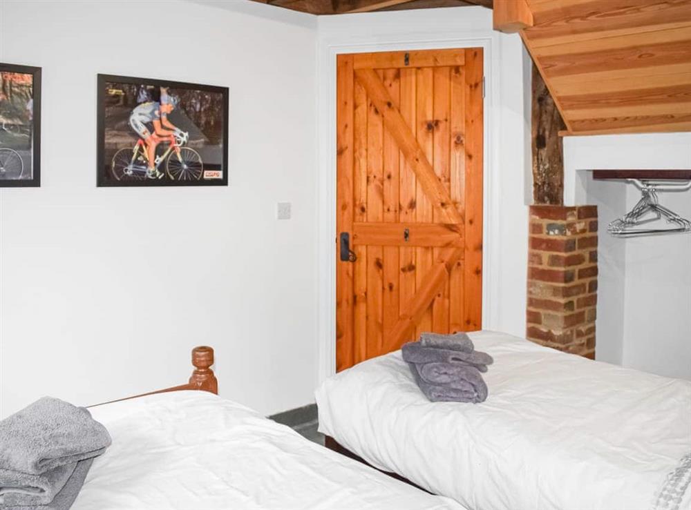 Twin bedroom (photo 2) at Polecat Barn in Plumpton Green, East Sussex
