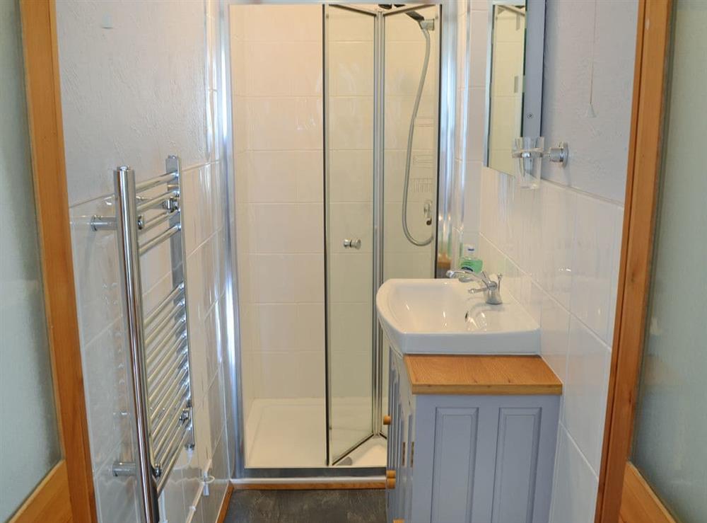 Well presented shower room at Berlewen, 