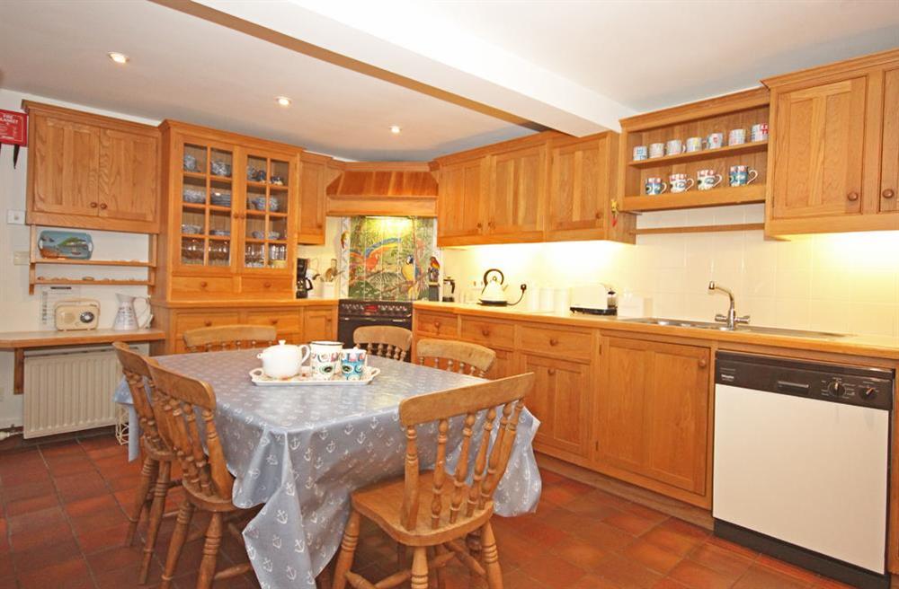 Well equipped kitchen at Poll Cottage in , Salcombe