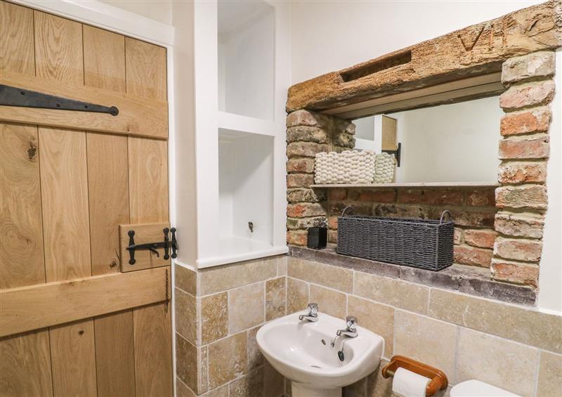 This is the bathroom at Pollard Cottage, Kirkby Fleetham near Northallerton