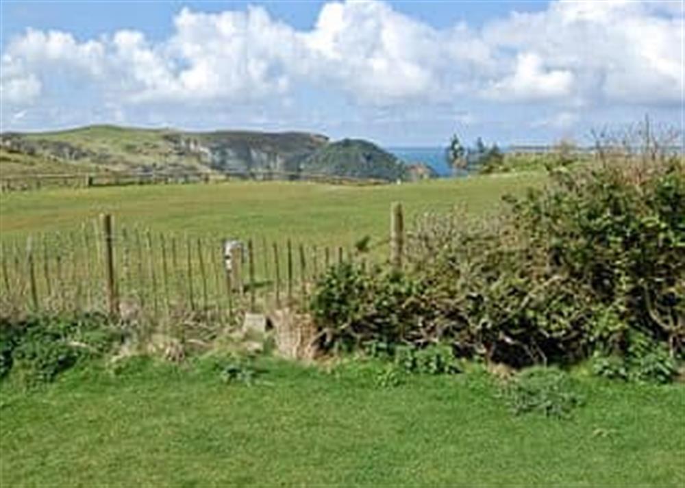 View at Pollards Cottage in Tintagel, Cornwall
