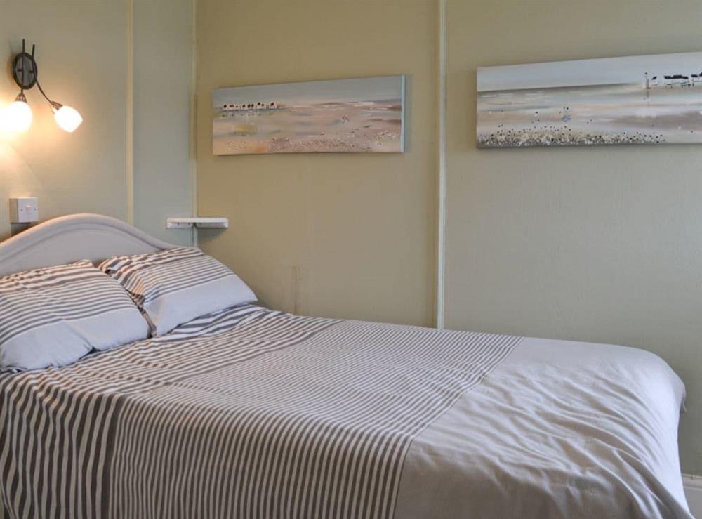 Double bedroom at Polmeor in Polzeath, Cornwall
