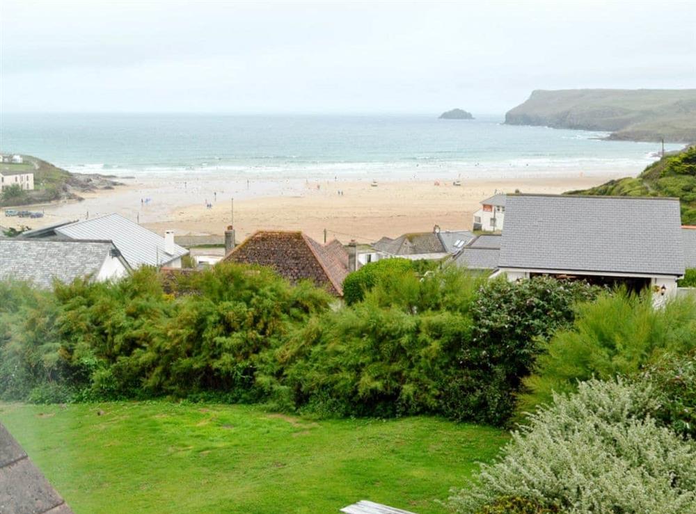 View at Polmeor in Polzeath, Cornwall