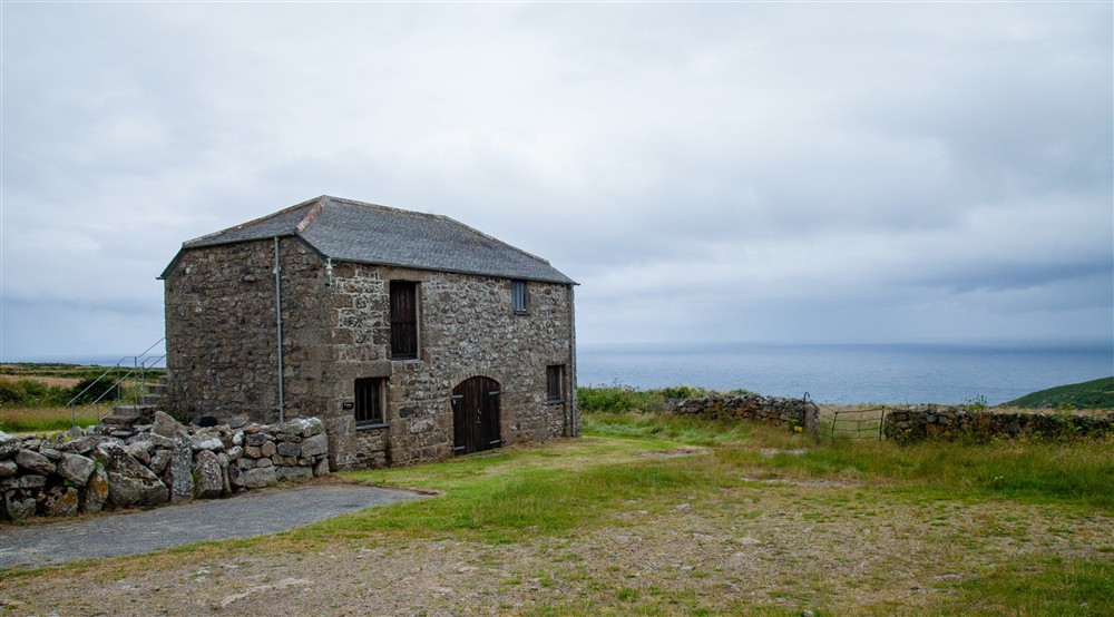 The exterior of Polmina Cottage, Cornwall