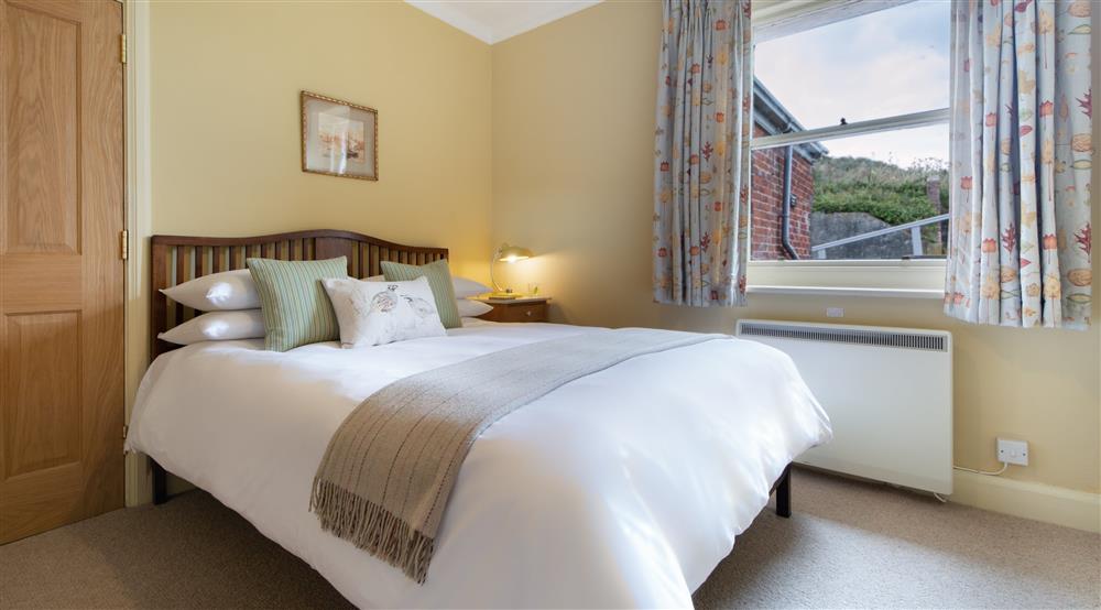 The double bedroom at Pomone in Totland Bay, Isle Of Wight