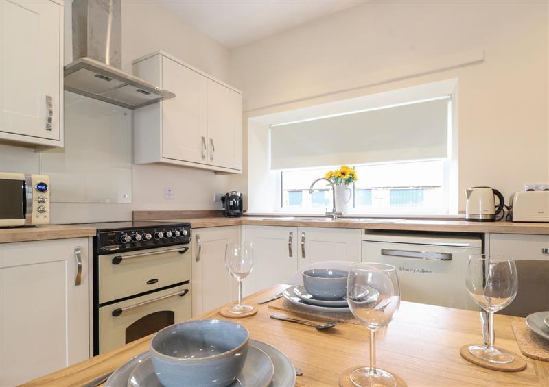 The kitchen at Pond Cottage, Alnmouth
