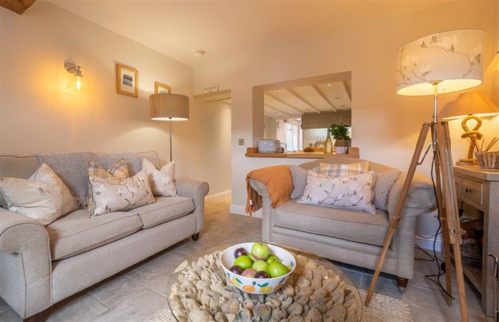Ground floor: stylish sitting room at Pond Cottage, Docking near Kings Lynn