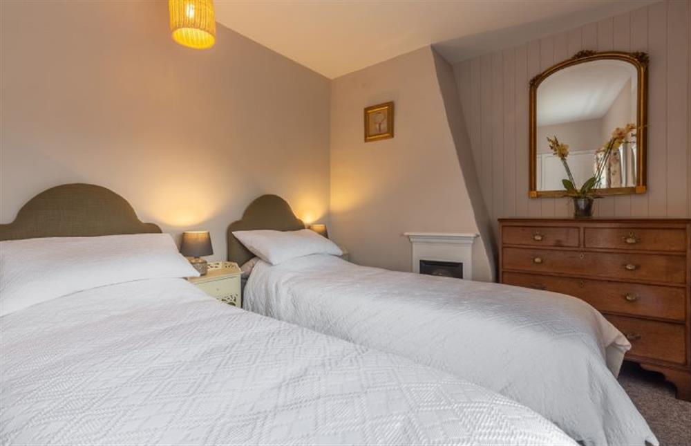 First floor: Bedroom two at Pond Cottage, Edgefield near Melton Constable
