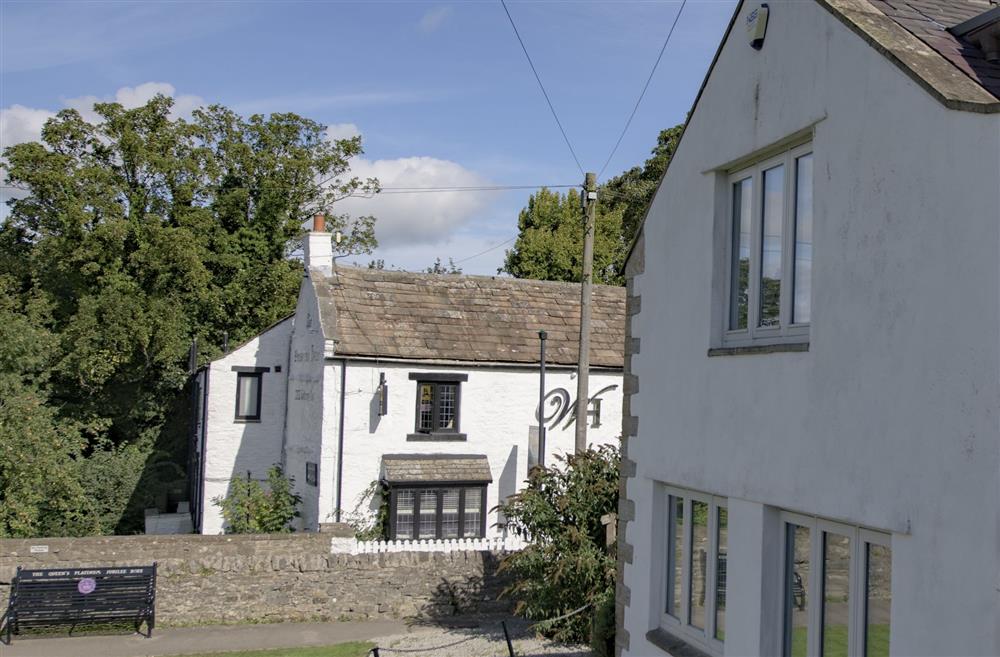 The Wensleydale Heifer just a stroll away, ideal for a romantic dinner for two at Pond Cottage, West Witton, Leyburn, North Yorkshire