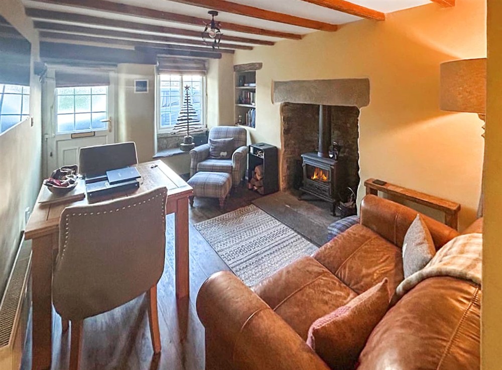 Living room/dining room at Pond Cottage in West Witton, near Leyburn, North Yorkshire