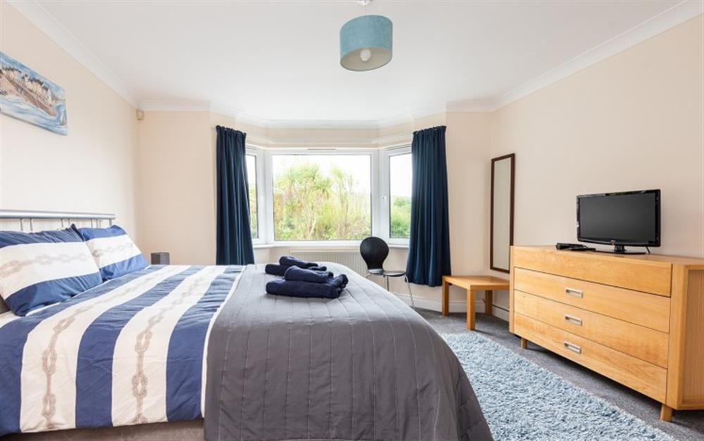 Master bedroom  at Pond House in Bigbury-On-Sea