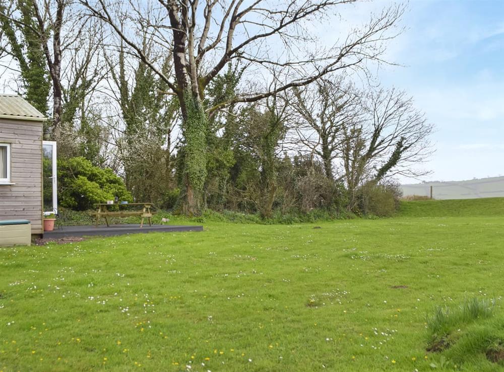 Outdoor area at Ponderosa in Llansteffan, Dyfed