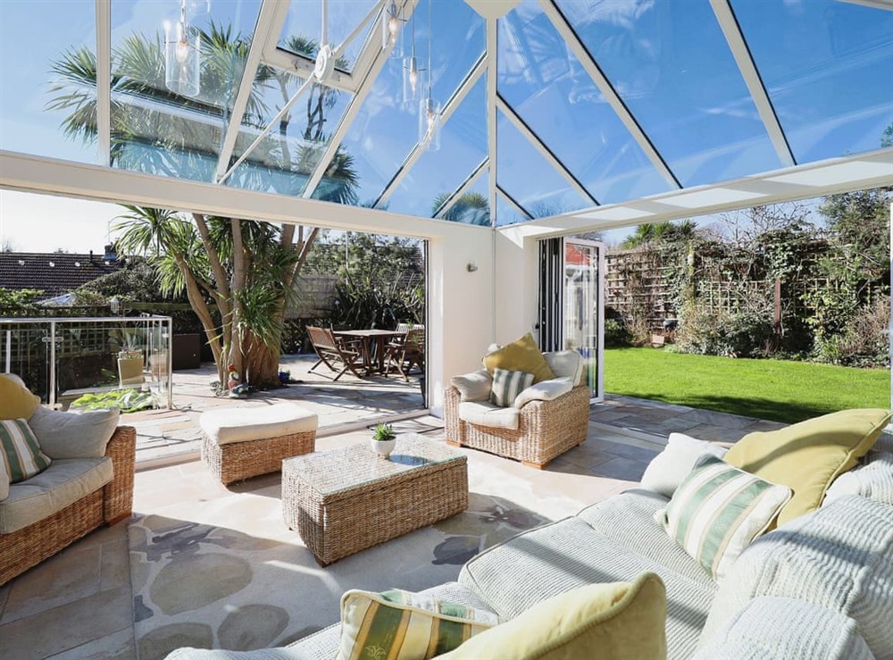 Conservatory at Pondwell Viewpoint in Ryde, Isle of Wight