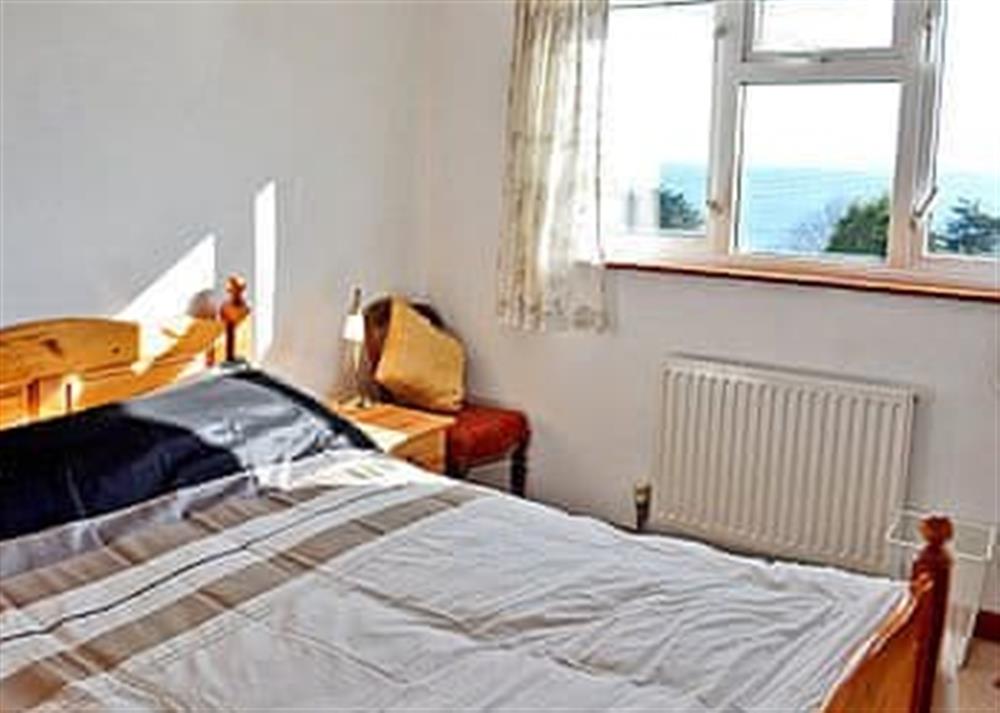 Double bedroom at Ponsgwedhen in Coverack, near Helston, Cornwall