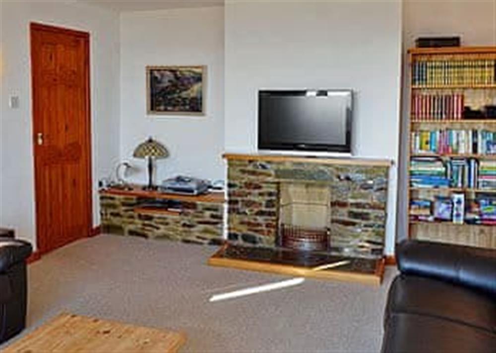 Living room at Ponsgwedhen in Coverack, near Helston, Cornwall