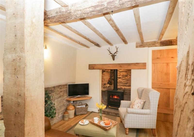 This is the living room at Pool Cottage, Staunton-on-Wye near Eardisley